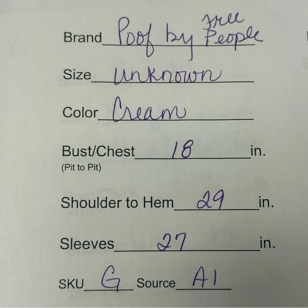 Poof! by Free People Open Knit Fringe Sweater Cream Boho Festival Beach Cover - Picture 10 of 10